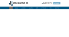 Desktop Screenshot of hornsolutions.net